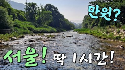 수도권 시원한 계곡과 느티나무 그늘이 있는 캠핑장, 만원대 캠핑 차박 가능한 캠핑장 가볼만한 곳, 가평 대박유원지(녹수다리 유원지-가평 상면 청군로 472)