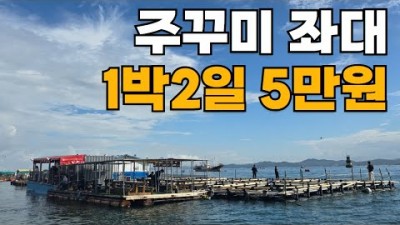 충남 태안 안면도 좌대 쭈꾸미 낚시 가볼만한 곳, 안면도 구매항 좌대(무지개) 쭈꾸미 낚시 조황 정보